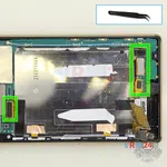 How to disassemble Sony Xperia Z5, Step 10/1