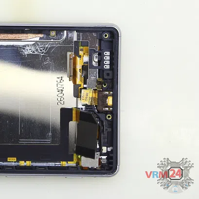 How to disassemble Sony Xperia X, Step 12/2
