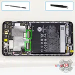 How to disassemble HTC Desire 728, Step 8/1