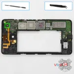 How to disassemble Microsoft Lumia 640 DS RM-1077, Step 7/1