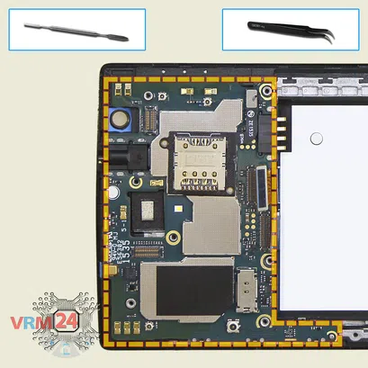 How to disassemble ZTE Zmax 2, Step 11/1