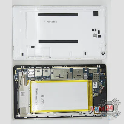 How to disassemble Asus ZenPad C Z170MG, Step 1/2