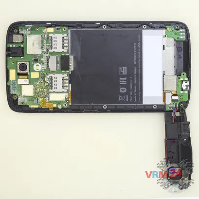How to disassemble HTC Desire 326G, Step 6/2
