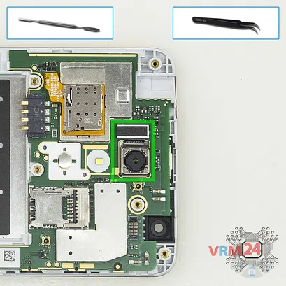 How to disassemble LG K8 (2017) X240, Step 8/1