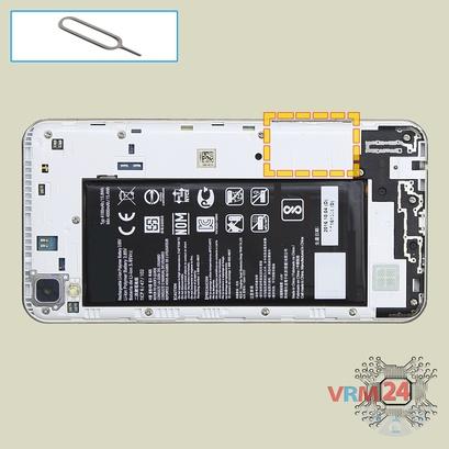 How to disassemble LG X Power K220, Step 2/1
