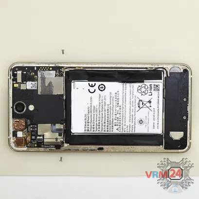 How to disassemble Lenovo Vibe S1, Step 4/2