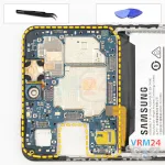 How to disassemble Samsung Galaxy M55 SM-M556, Step 14/1