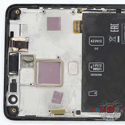 How to disassemble Lenovo S856, Step 9/2