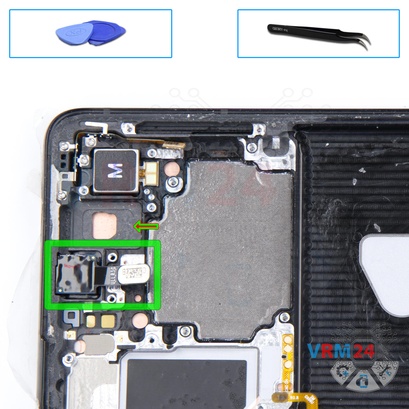 How to disassemble Samsung Galaxy S21 Plus SM-G996, Step 19/1