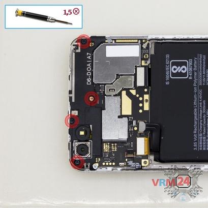 How to disassemble Xiaomi RedMi Note 5A, Step 9/1
