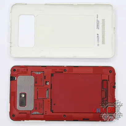 How to disassemble HTC Desire 400, Step 1/2