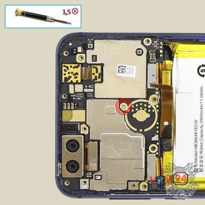 How to disassemble Huawei Honor 8, Step 12/1