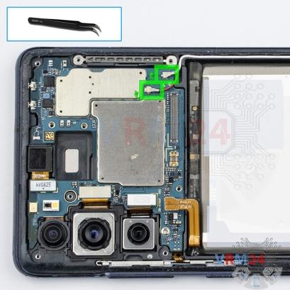 Cómo desmontar Samsung Galaxy S20 FE SM-G780, Paso 14/1