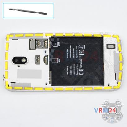 How to disassemble Nokia 1 TA-1047, Step 6/1