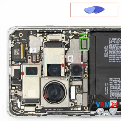 How to disassemble Oppo Find X7 Ultra, Step 8/1