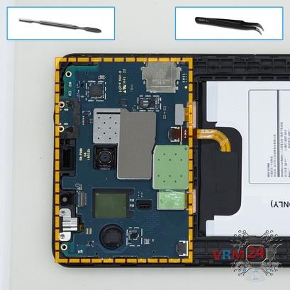 How to disassemble Samsung Galaxy Tab A 7.0'' SM-T280, Step 8/1