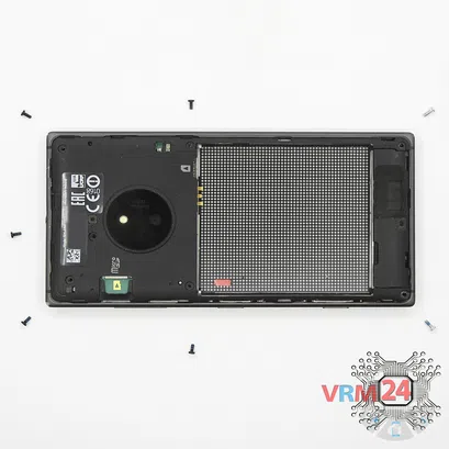 How to disassemble Nokia Lumia 830 RM-984, Step 3/2