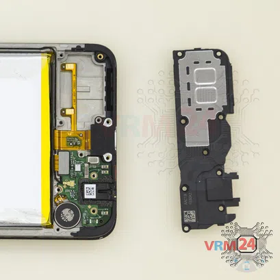 How to disassemble Oppo A3s, Step 7/2