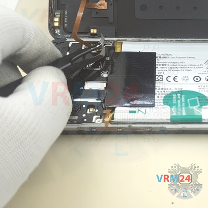 How to disassemble vivo Y17, Step 4/4