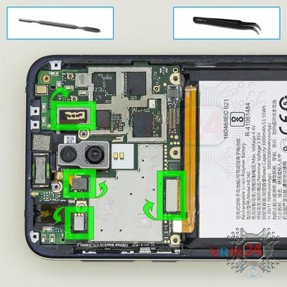 How to disassemble Nokia 7.1 TA-1095, Step 13/1