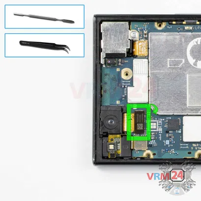 Cómo desmontar Sony Xperia XZ1 Compact, Paso 10/1