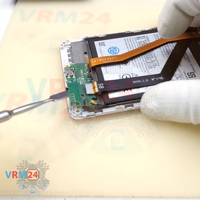 How to disassemble Lenovo K6 Note, Step 11/3