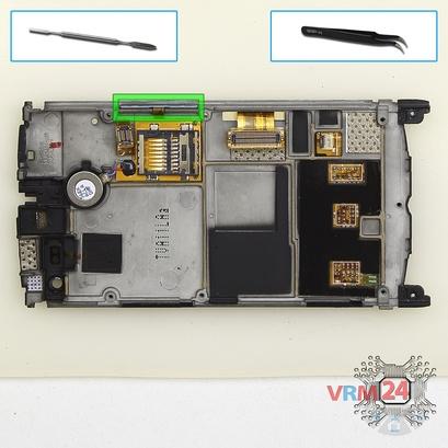 How to disassemble Samsung Wave 2 GT-S8530, Step 20/1