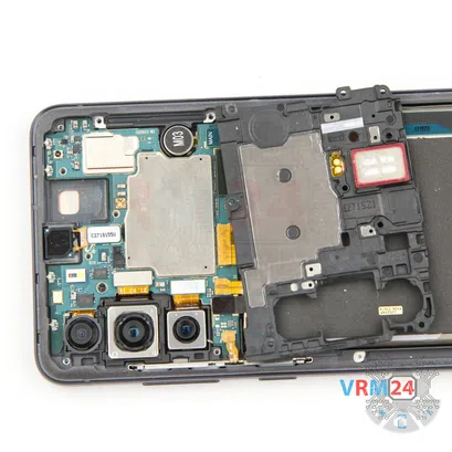 Como desmontar Samsung Galaxy S21 FE SM-G990 por si mesmo, Passo 5/2