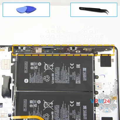 How to disassemble Xiaomi Pad 5, Step 30/1