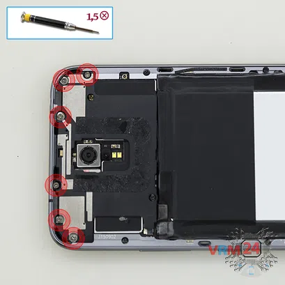 How to disassemble Lenovo ZUK Z1, Step 3/1