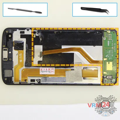 How to disassemble Philips Xenium I908, Step 10/1