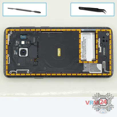 Cómo desmontar Samsung Galaxy S9 SM-G960, Paso 4/1