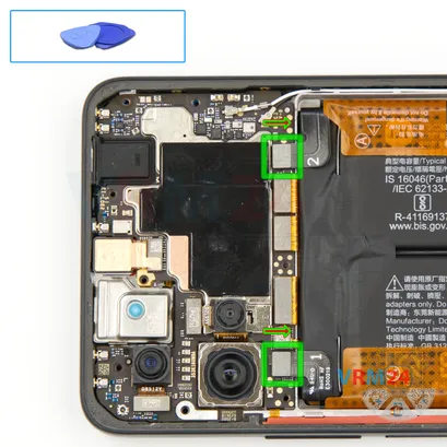 How to disassemble Xiaomi Redmi Note 11 Pro+, Step 7/1