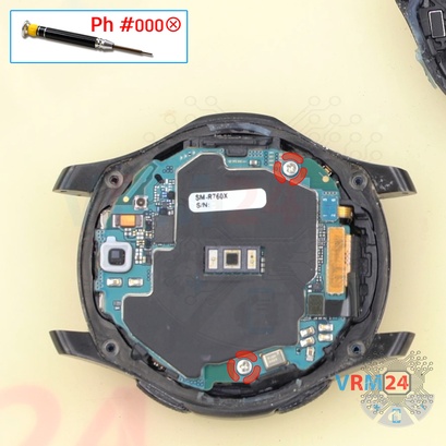 Cómo desmontar Samsung Gear S3 Frontier SM-R760, Paso 6/1