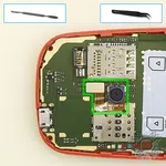 How to disassemble Nokia 3310 (2017) TA-1030, Step 6/1