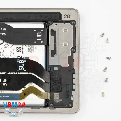 Como desmontar Samsung Galaxy S25 Ultra SM-S938 por si mesmo, Passo 8/2