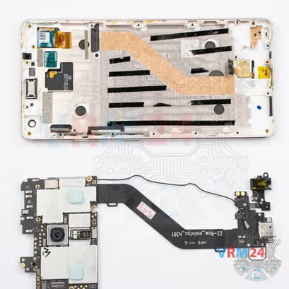 How to disassemble Lenovo ZUK Z2 Pro, Step 12/2