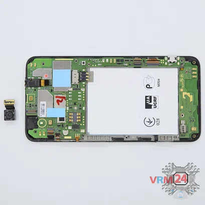 Cómo desmontar ZTE Geek V975, Paso 6/2