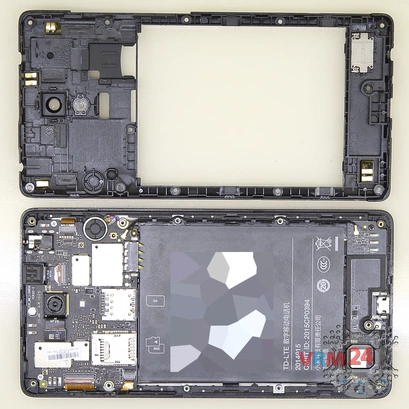 Como desmontar Xiaomi RedMi Note 1S por si mesmo, Passo 4/2