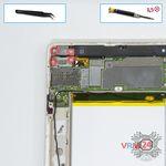 How to disassemble Huawei MediaPad M2 10'', Step 9/1