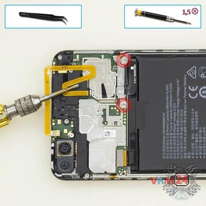 How to disassemble Huawei Y9 (2018), Step 5/1