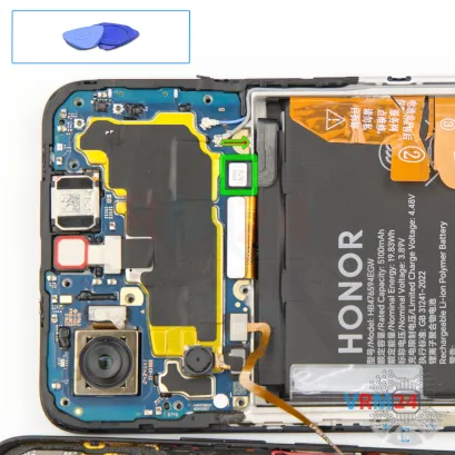 Cómo desmontar HONOR X7c, Paso 8/1
