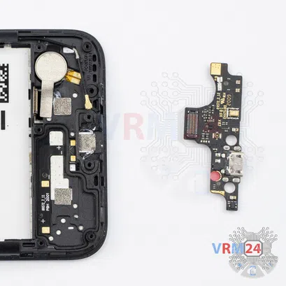 How to disassemble Nokia 1.3 TA-1205, Step 7/2