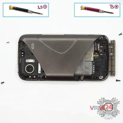 How to disassemble HTC Mozart, Step 5/1