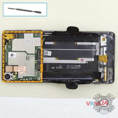 How to disassemble Sony Xperia XA, Step 12/1