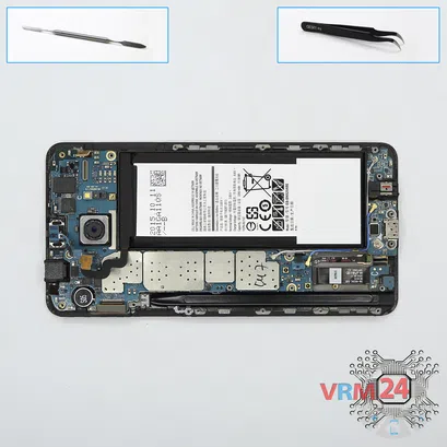 How to disassemble Samsung Galaxy Note 5 SM-N920, Step 6/1