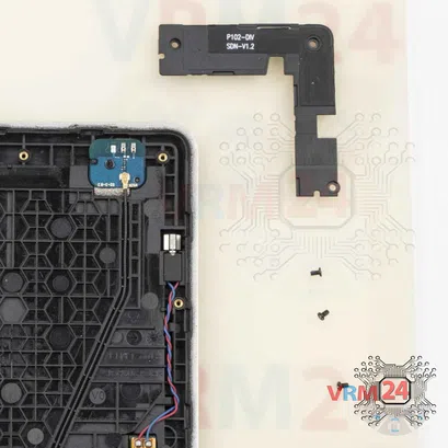 Cómo desmontar Lenovo Tab M10 TB-X605L, Paso 6/2