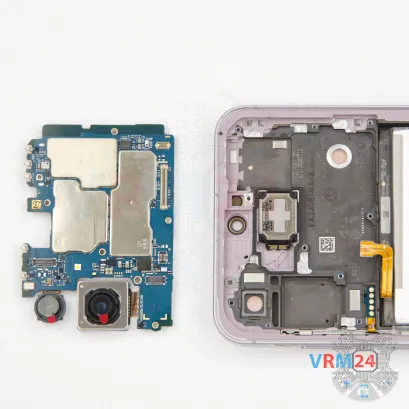 How to disassemble Samsung Galaxy A55 SM-A556, Step 16/2