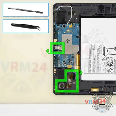 Como desmontar Samsung Galaxy Tab S5e SM-T720 por si mesmo, Passo 15/1