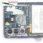 Cómo desmontar Samsung Galaxy A52 SM-A525, Paso 13/1